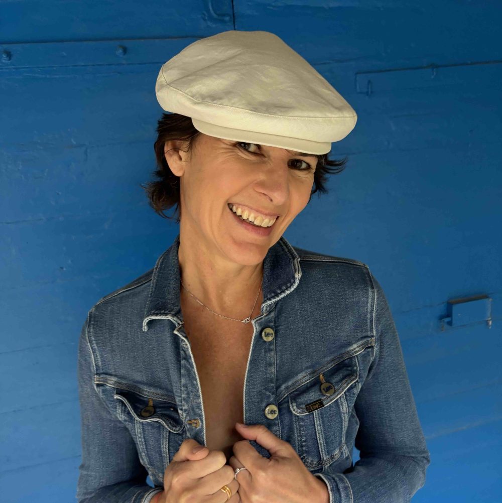 Corto casquette en lin et coton – Image 2