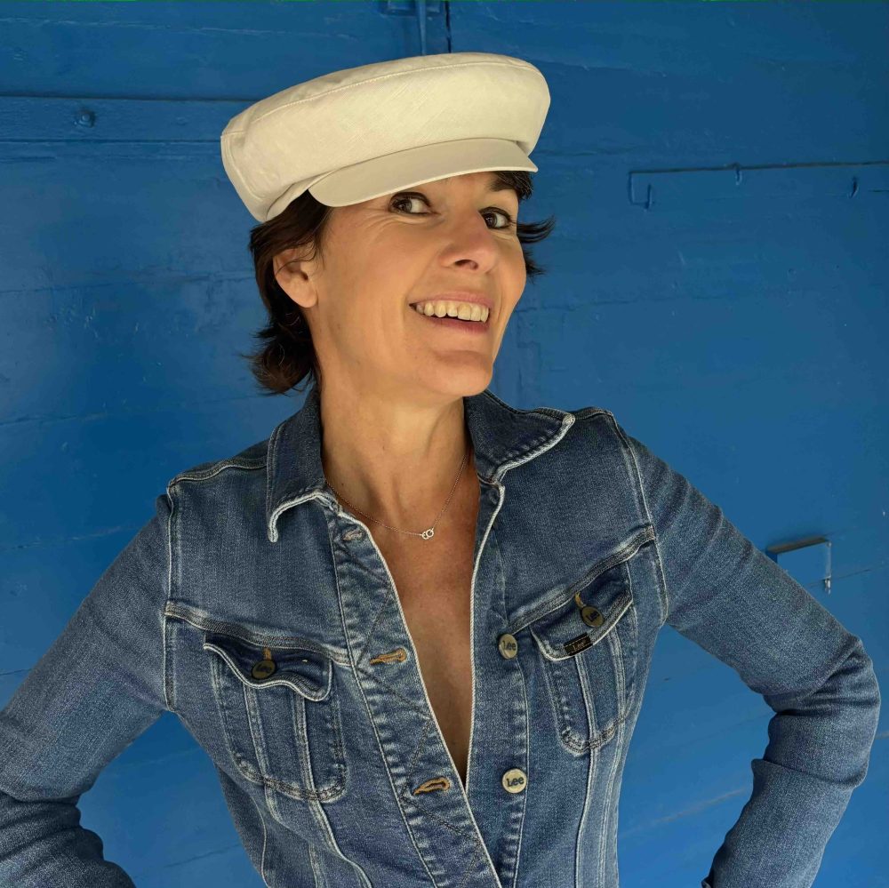 Corto casquette en lin et coton