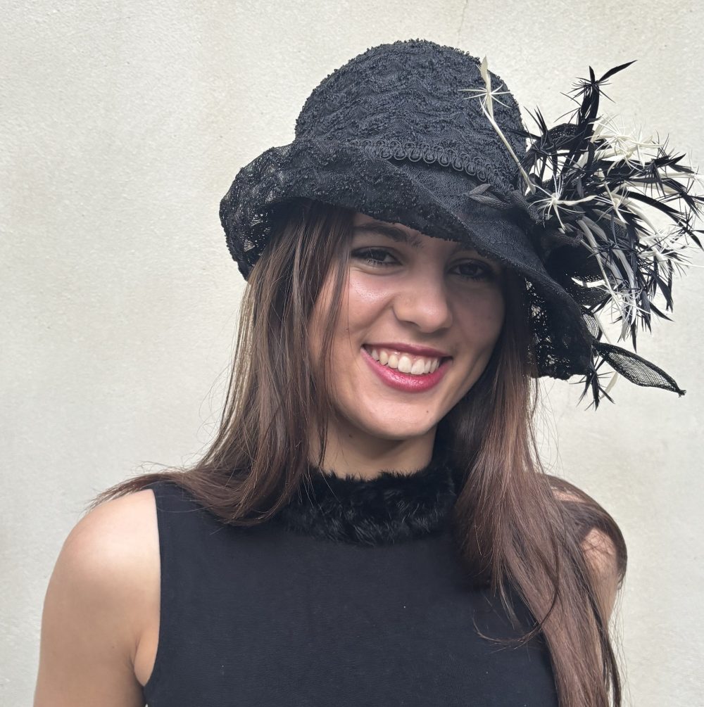 Albertine cloche dentelle noir – Image 3