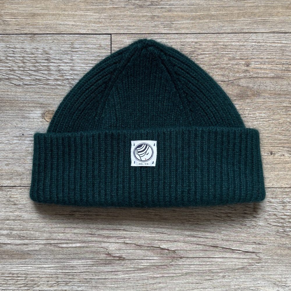 Bonnet Cocoon PM - vert bouteille